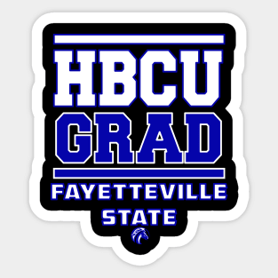 Fayetteville State 1867 University Apparel Sticker